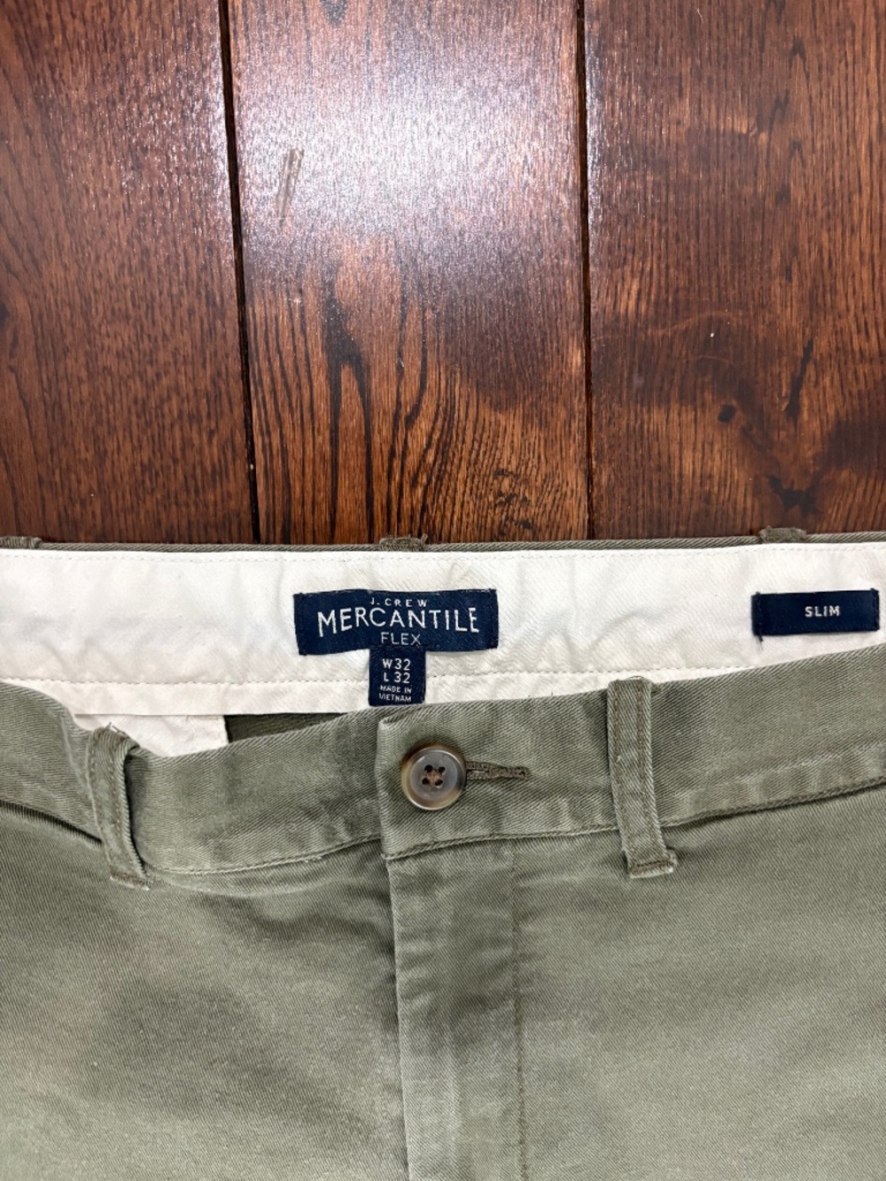 JCrew Olive Chino